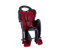 Bellelli Siège vélo arrière Mr Fox Relax B-Fix – Inclinable, pour enfant jusqu'à 22 kg – Noir/Gris