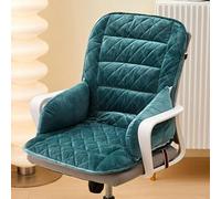 Siege Chauffant Coussin pour Bureau, Tapis Chauffant avec 4 Réglages de Minuterie et 9 Réglages de Température, Heating Pad pour le Dos la Taille et les Hanches(Green)