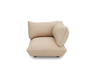 Siège D'angle Droit Sumo en Corde Recy Beige