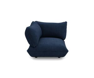 Siège D'angle Gauche Fatboy Sumo en Corde Recy Bleu Foncé