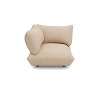 Siège D'angle Gauche Sumo en Corde Recyclée Beige