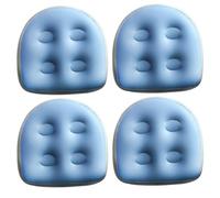 Siège d'appoint Gonflable, siège d'appoint de 4pcs, 18, 5x14.6X 5, 9 Pouces PVC Confort sans Glissement