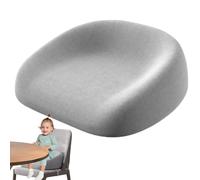 Siège d'appoint pour chaise de cuisine, siège de booster pour pour table à manger - Masquer un coussin de chaise avec des sangles réglables et un fond non glissé - Tampon de siège amovible pour le cam
