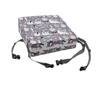 Siège d'appoint pour enfant en bas âge pour table - Coussin de siège de chaise Siège d'appoint de table lavable réglable | Coussin de siège épais, salle à manger confortable