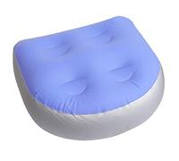 Siège d'appoint universel pour spa et bain à remous avec ventouses, tapis de massage pour baignoire étanche et gonflable pour coussin dorsal pour siège d'appoint gonflable souple pour enfants adultes