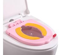 Siège d'apprentissage de la propreté portable antidérapant et anti-pincement des fesses, pas besoin de démonter et d'installer à chaque fois, ce qui permet d'économiser beaucoup de temps pour les