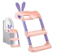 Siège d'apprentissage de la propreté pour - 2 en 1 F Siège d'apprentissage de la propreté pour - 2 sièges de toilettes pliables avec escabeau, pot portable et sûr pour les tout-petits