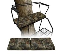 Siège d'arbre De Chasse - Coussin D'assise en Oxford pour Mirador D'extérieur, Coussin Épais pour Deux Personnes, Sièges Pliables | Accessoire Confortable pour Le Camping Et La Chasse Au Cerf