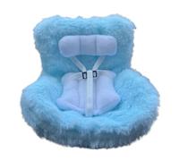 Siège d'auto de - support caractère style canapé en peluche, coussin doux pour l'affichage du tableau bord | Accessoire inspiré des anime avec padding à fourrure Utilisation l'évent d'air par l