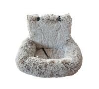 Siège d'auto pour animaux de compagnie, siège d'auto de chien de chien - Coussin de voyage à chiots doux - Souffre-animaux à manchette à mâcher, à mâcher, à mâcher et à moteur à la machine pour les vo