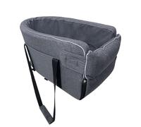 Siège D'auto pour Chien avec Console - Siège Rehausseur, Sécurité du Véhicule | Matériau Résistant Et Lavable, Parfait pour Les Balades en Voiture, L'Aventure Et Le Repos, Protection De Confort.