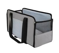 Siège d'auto pour Chien - Booster pour Console pour siège d'auto pour Petits Chiens | Lit pour Animaux de Compagnie Respirants et sûrs avec des attaques de sécurité pour Le siège arrière, transprove