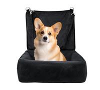 Siège D'auto pour Chien - Couche De Mousse Amorti, Couvercle Lavable, Conception d'ajustement des Poches Sécurisées, Compartiments De Stockage Supplémentaires | Parfait pour Les Petits Chiots Pendant