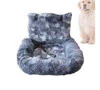 Siège d'auto pour chien, petit siège pour chien, Siège de sécurité pour chiot doux, Fournitures pour animaux de compagnie rembourrées respirantes, résistantes aux animaux et lavables en machine paire