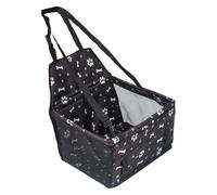 Siège d'auto pour chien - siège de booster de voyage pour animaux de compagnie portable pour les voitures | Lit de voiture de petit chien avec courroie de sécurité, coussin doux et conception de trans