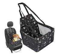 Siège D'auto Pour Chiens, Booster Pour Animaux De Compagnie Portable Étanche, Transporteur De Voyage Sécurisé Avec Sangles De Sécurité Et Poche De Rangement 33x40x45cm Pour Le Camping Trip City City C