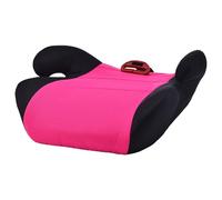 Siège d'auto rehausseur pour enfants, siège rehausseur de voyage sans dossier pour les tout-petits de 3 à 12 ans, coussin chaise salle à manger double usage-voiture pour enfants rouge Rose
