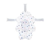 Siège de Baignoire pour bébé, Coussin de Baignoire Doux Universel pour bébé de 0 à 12 Mois, Doux pour la Peau, pour Fête Prénatale (WHITE)