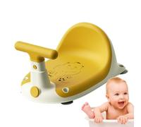 Siège de baignoire pour bébé, siège bébé pour baignoire - Tabouret antidérapant pour la douche pour - Sièges de baignoire confortables sans glissement pour les bébés assis avec une forme de moto de de