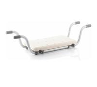 Siège de Baignoire pour Personnes âgées Tabouret de Douche Antidérapant Chaise Suspendue Largeur Réglable Banc de Table Soutien Aide Adultes