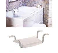 Siege De Baignoire Vitaeasy - Embouts Antiderapants En Caoutchouc - L 43 X L 34 Cm - Blanc Et Chrome - Aucune Blanc
