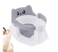 Siège de bain - 50 cm Siège de bain antidérapant pour tout-petits, avec ventouse sûre | Équipement de sécurité pour les nouveaux parents, soignants, voyages, maison