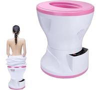 Siège de bain de vapeur Yoni, fauteuil de bain de vapeur électrique pour le vagin, kit spa vaginal portable avec télécommande, température constante intelligente de 65 °C, pour le nettoyage