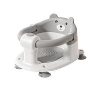 Siège de bain pour bébé, baignoire assise pour , design confortable, support sûr, coins arrondis, ajustement sûr, siège de baignoire pour , garçons, filles, 6 mois et plus, 41 x 32,6 x