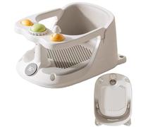 Siège de bain pour bébé, baignoire avec ventouses, non glissant, siège de bain pour filles, amis et famille, vous pouvez vous détendre si vous savez que votre bébé est en sécurité et