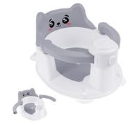 Siège de bain pour bébé - Chaise assise antidérapante, support robuste, bords arrondis doux, conception à évacuation facile | tout-petits bébés 6 24 mois, nouveaux parents, soignants,