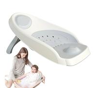 Siège de bain pour bébé - Chaise de support ergonomique pour la nacelle | Siège berceau respirant à séchage rapide avec appui-tête, siège de douche stable et doux pour les tout-petits et les