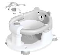 Siège de bain pour bébé de 6 mois et plus, siège de bain pour nourrisson et nouveau-né, chaise assise pour bébé avec 4 ventouses antidérapantes