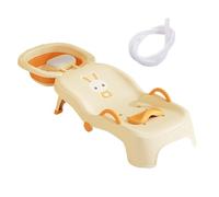 Siège De Bain Pour Bébé Pliable, Léger, 1 Morceau, Siège De Rinçage Pour Tout-petit, Chaise De Lavage Des Cheveux Pour, Facile À Plier Et À Ranger, Portable, Adapté Aux Garçons Et Aux Filles