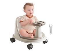 Siège de Bain pour Bébé Position Assise - Ventouses Antidérapantes pour Baignoire,Chaise de bain pour avec roues,pour Garçons Filles Jeunes Parents Aidants Familles