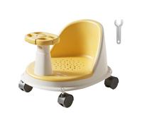 Siège de bain pour bébé pour bébés, support de bain pour bébé ergonomique, non-glissement avec un support de douche confortable, 38x30x18cm, facile à déplacer, facile à nettoyer pour salle de bain