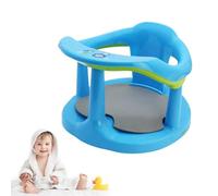 Siège de bain pour bébé | Siège de bain pour bébé avec ventouse et dossier antidérapants, siège de salle de bain avec support de dossier et ventouses, sièges stables et confortables pour s'asseoir