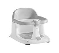 Siège de bain pour bébé : siège de bain pour tout-petits, sièges de douche pour bébés, aide au bain portable pour enfants, garde-corps rotatif à 360° avec dossier surélevé design D