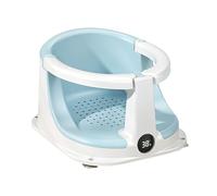 Siège De Bain Pour Tout-petit - Siège De Soutien Au Bain Pour | Baignoire Siège De Douche Pour Les Tout-petits, Support Complet Du Corps Pliable Non Glissant, Rembourré Avec Capteur De Tempéra