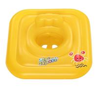 Siège de bain pour tout-petits, bouée gonflable avec assise et dossier (76cm)