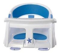 Siège de bain Super confortable - Indicateur de chaleur - 6-24 mois jusqu'à 13 kg - Blanc Blanc G