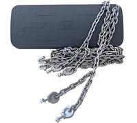 Siège de balançoire en caoutchouc avec 2,50 m de chaîne