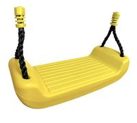 Siège de balançoire en plastique, balançoire pour enfants, aire de jeux dans le jardin, maison de jeux pour enfants, balançoire, accessoires de balançoire, jaune