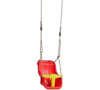 Siège de balançoire KBT Luxe rouge/jaune
