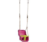 Siège de balançoire KBT Luxe violet/citron vert