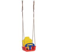 Siège de balançoire KBT modèle de croissance rouge/jaune
