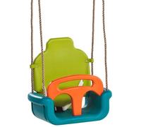 KBT Siège de balançoire Modèle de croissance 3 en 1 Vert/Orange – 18–36 mois