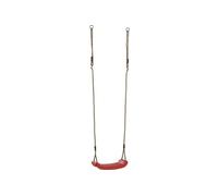 KBT Siège de balançoire soufflé en PP avec corde Rouge