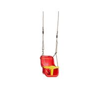 Siège de balançoire pour bébé Luxe Kbt Rouge/jaune