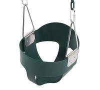 Siège de Balançoire pour Tout-petits à Dossier Haut et Seau Complet Siège de Balançoire pour Tout-petits à Dossier Haut et Complet avec Poignée pour les Doigts et Chaînes