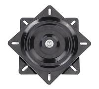 Siege de Bateau 6 Pouces Rotation 360° Universel Noir Métal 15,4 x 15,4 x 2 cm